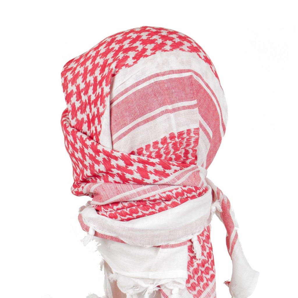 Red White Shemagh