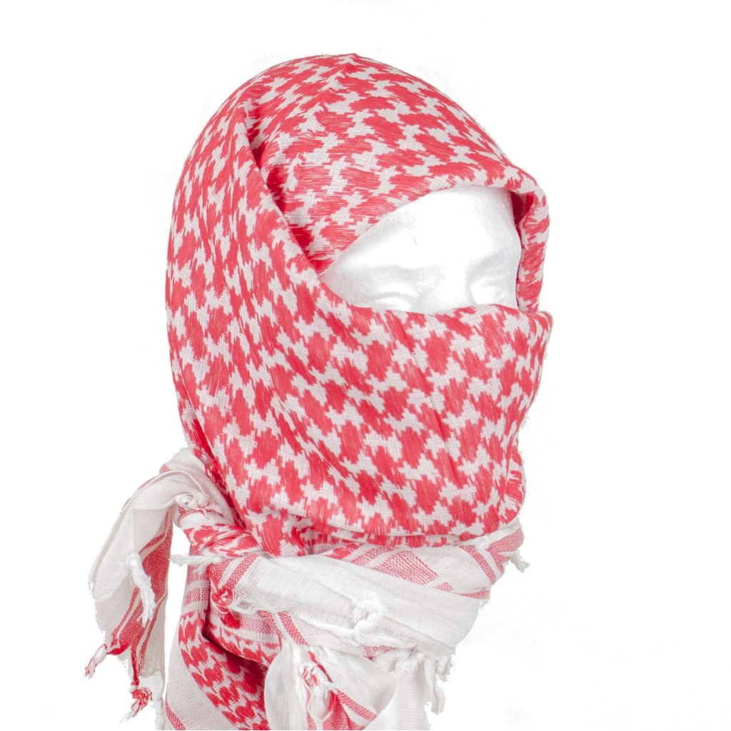 Red White Shemagh