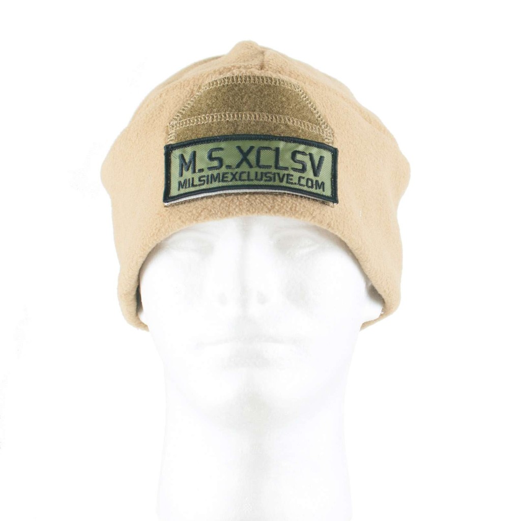 Tan Fleece Beanie