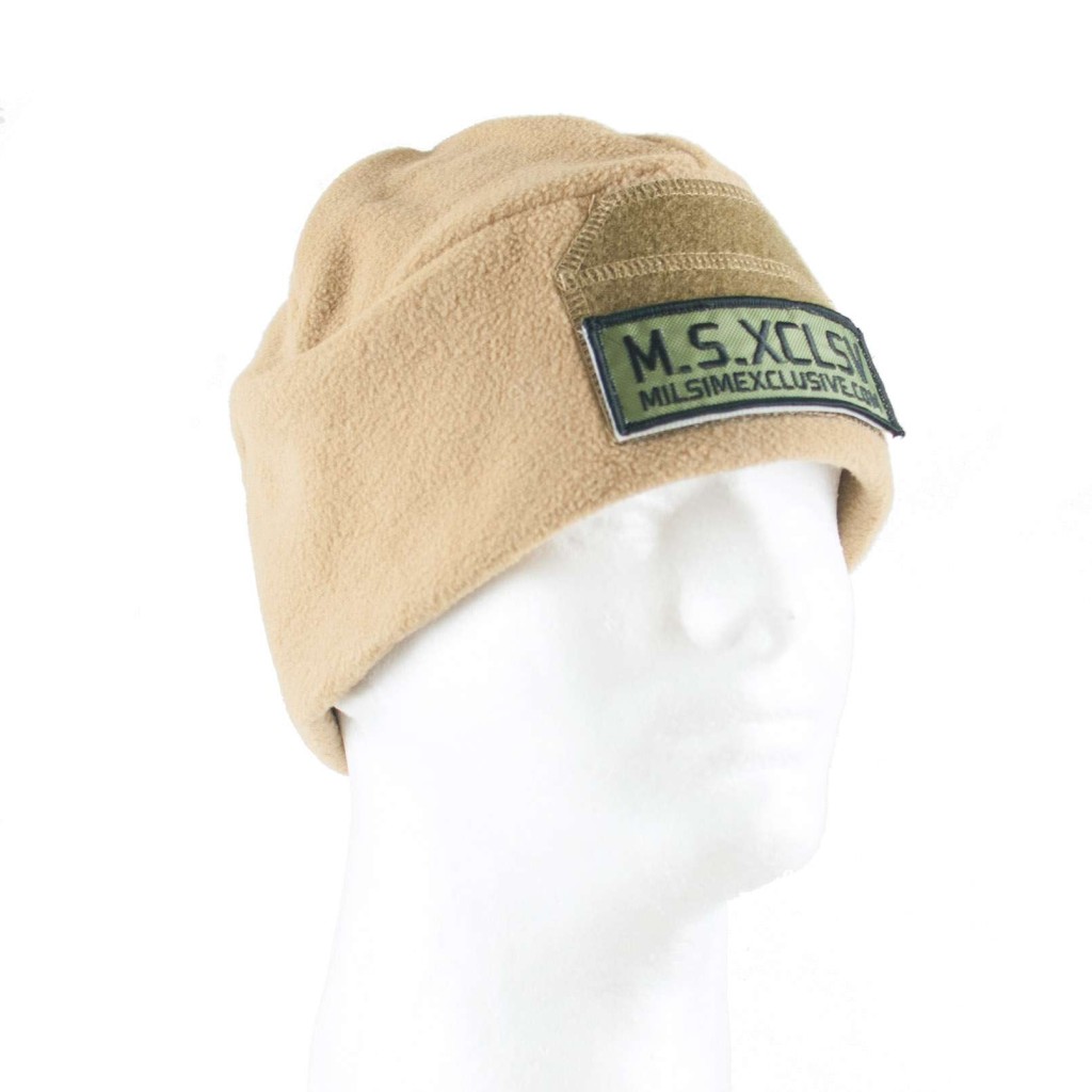 Tan Fleece Beanie