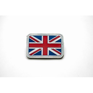 PVC British / UK Flag Velcro Patch - Traditional