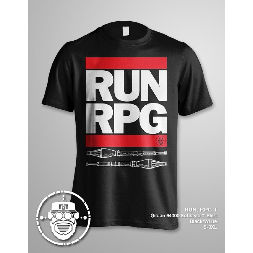 Run RPG T-shirt by Robo Apparel