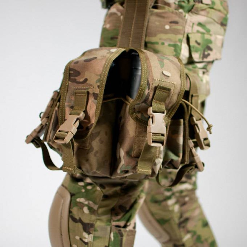 MC Drop Leg Two Magazine Carrier