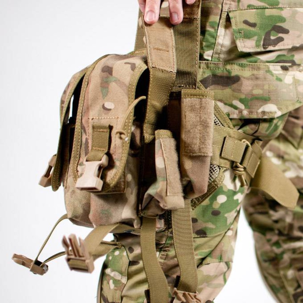 MC Drop Leg Two Magazine Carrier